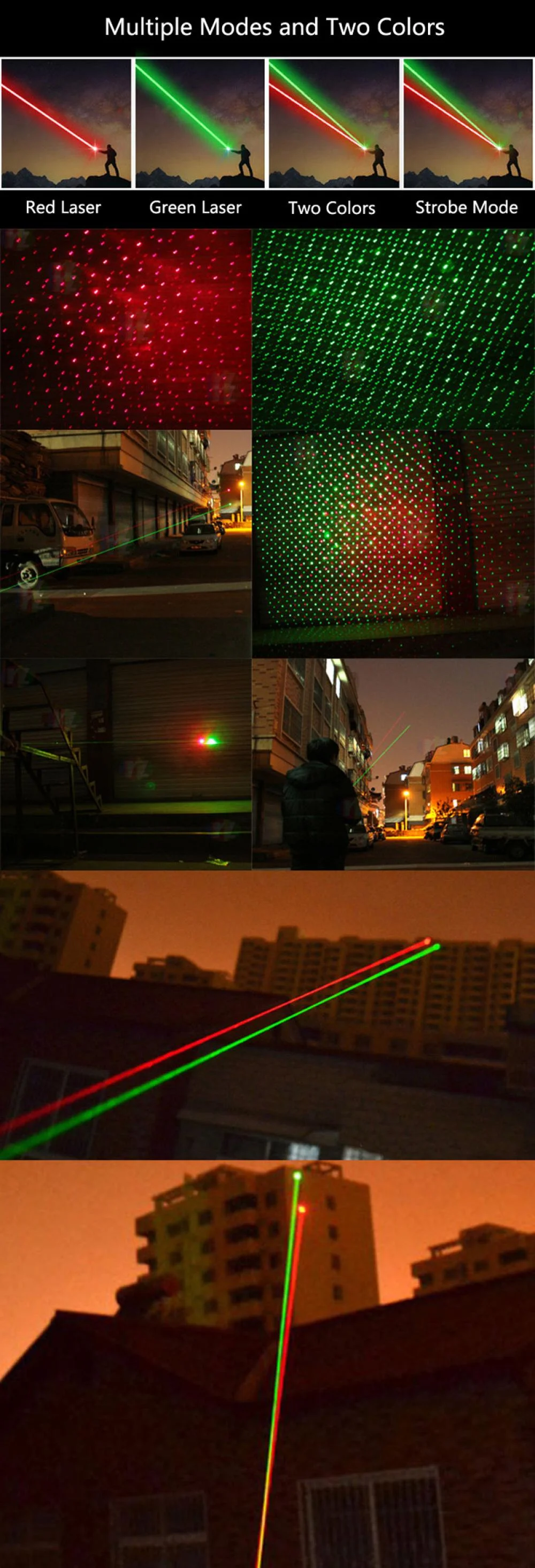 Dual Color Laser Pointer