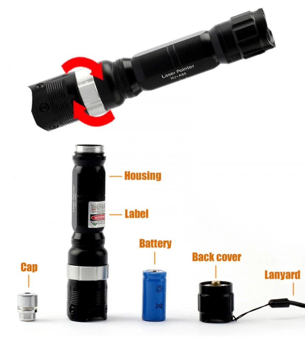 Laser Pointer 100mW / 200mW