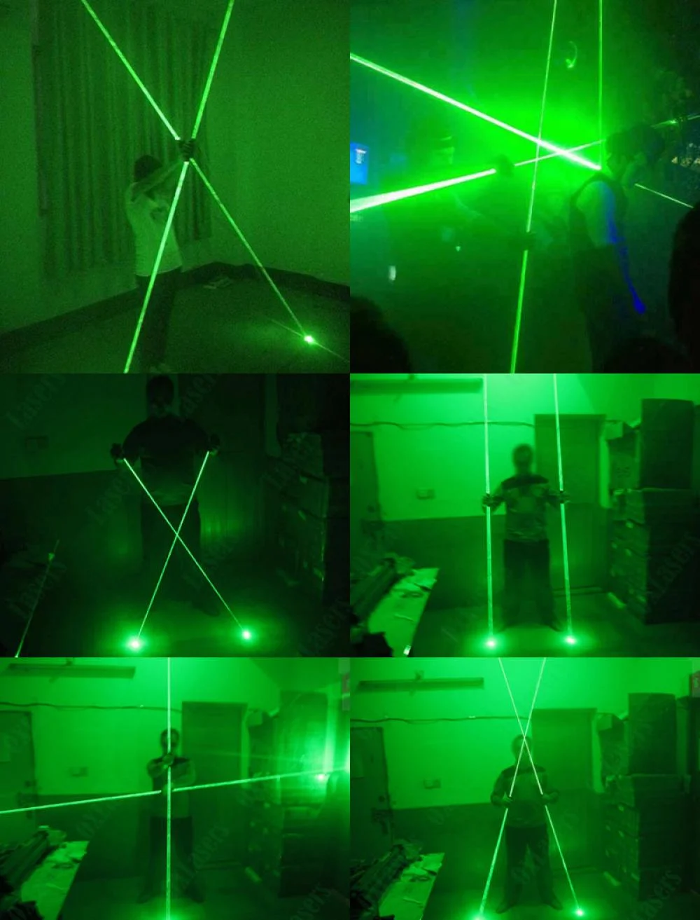 Dual Beam Green Laser Pointer
