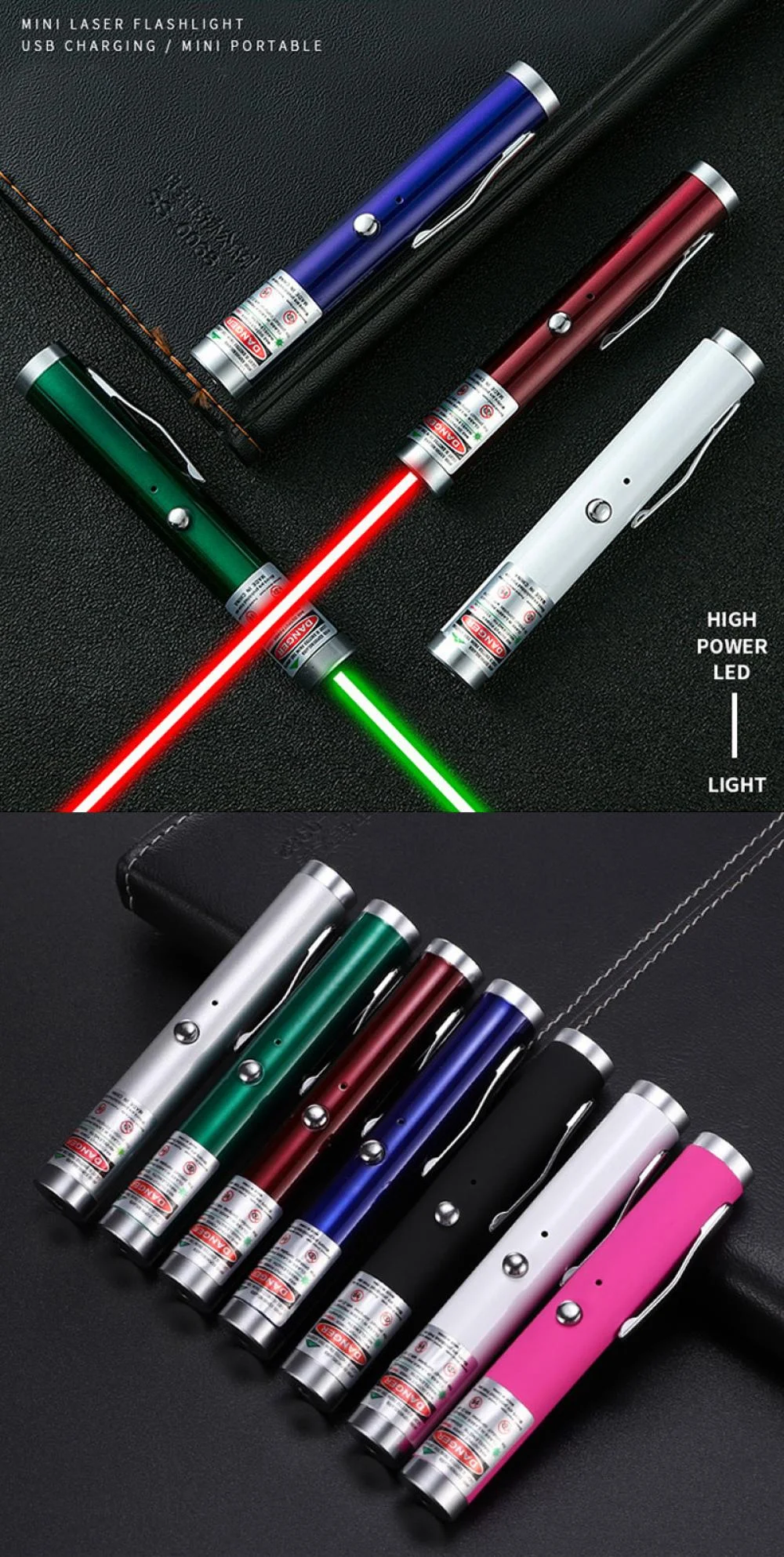USB Rechargeable Laser Pen