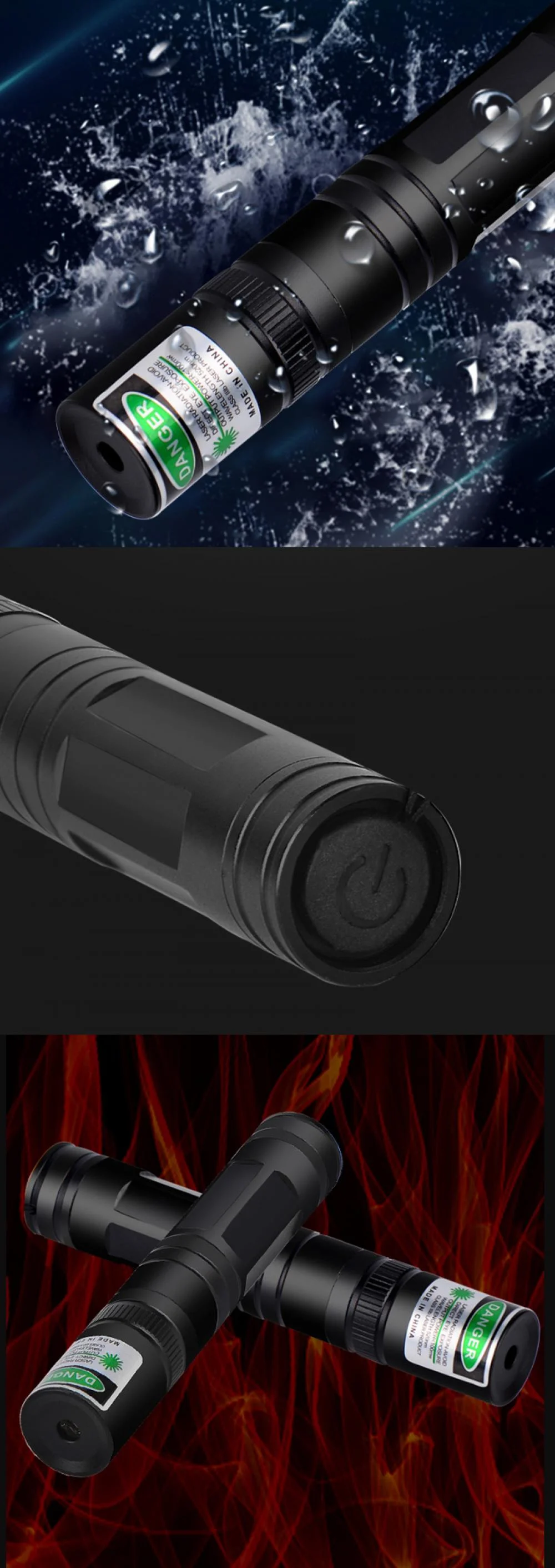 Long-Distance Green Laser Pointer