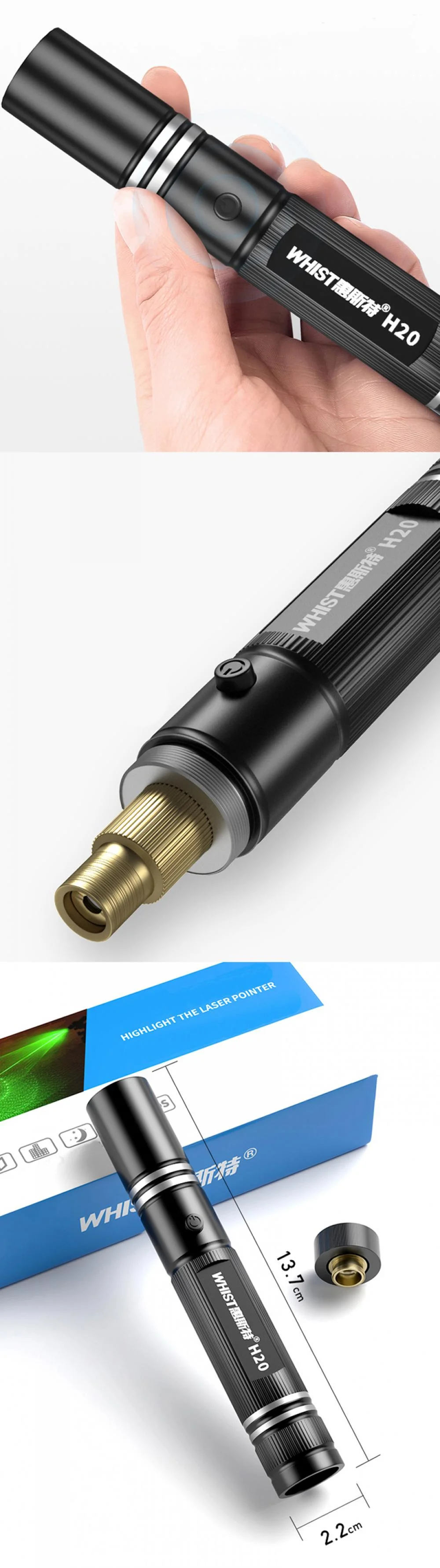 Green Laser Pointer with Battery