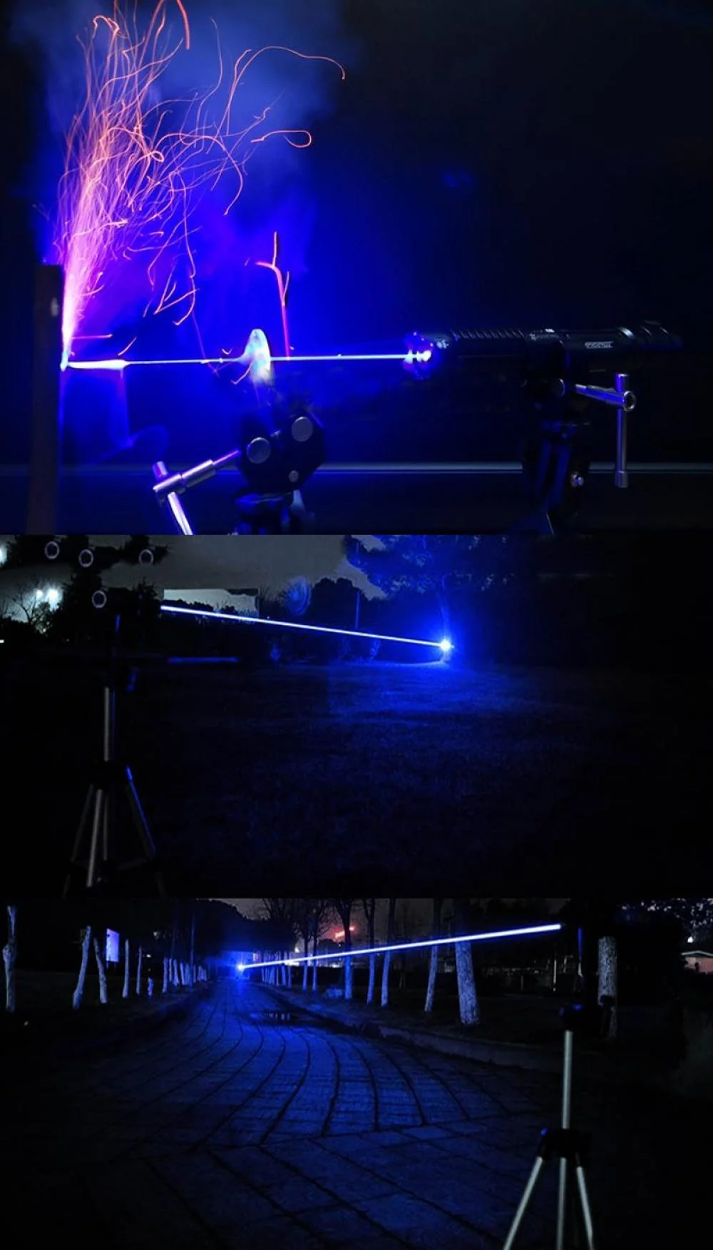 3000mW Blue Laser Pointer