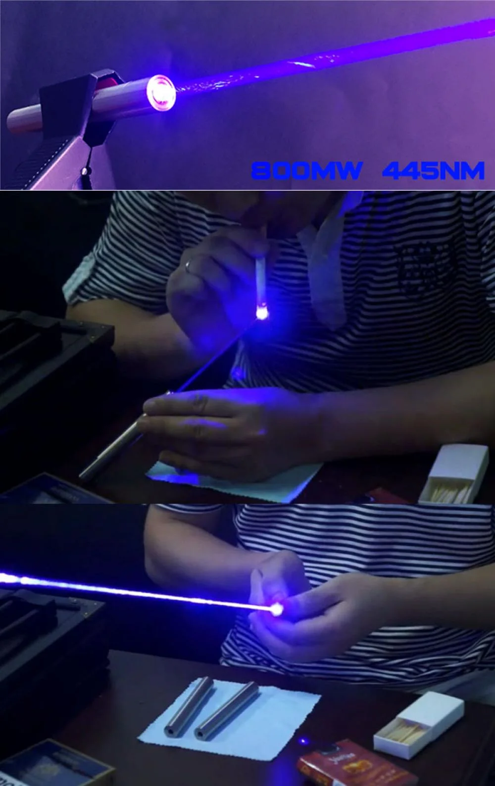 Small Blue Laser Pointer Pen