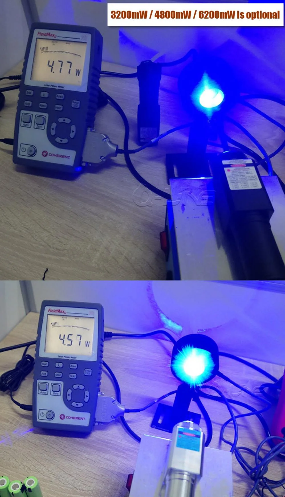 Powerful 6W Blue Laser Pointer