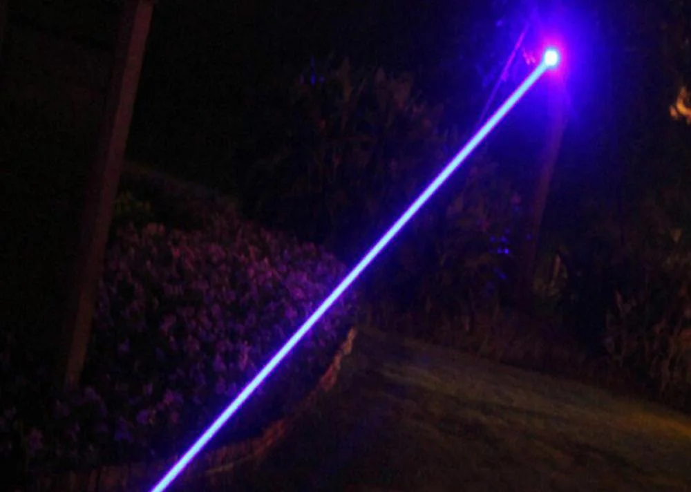 Powerful Purple Laser
