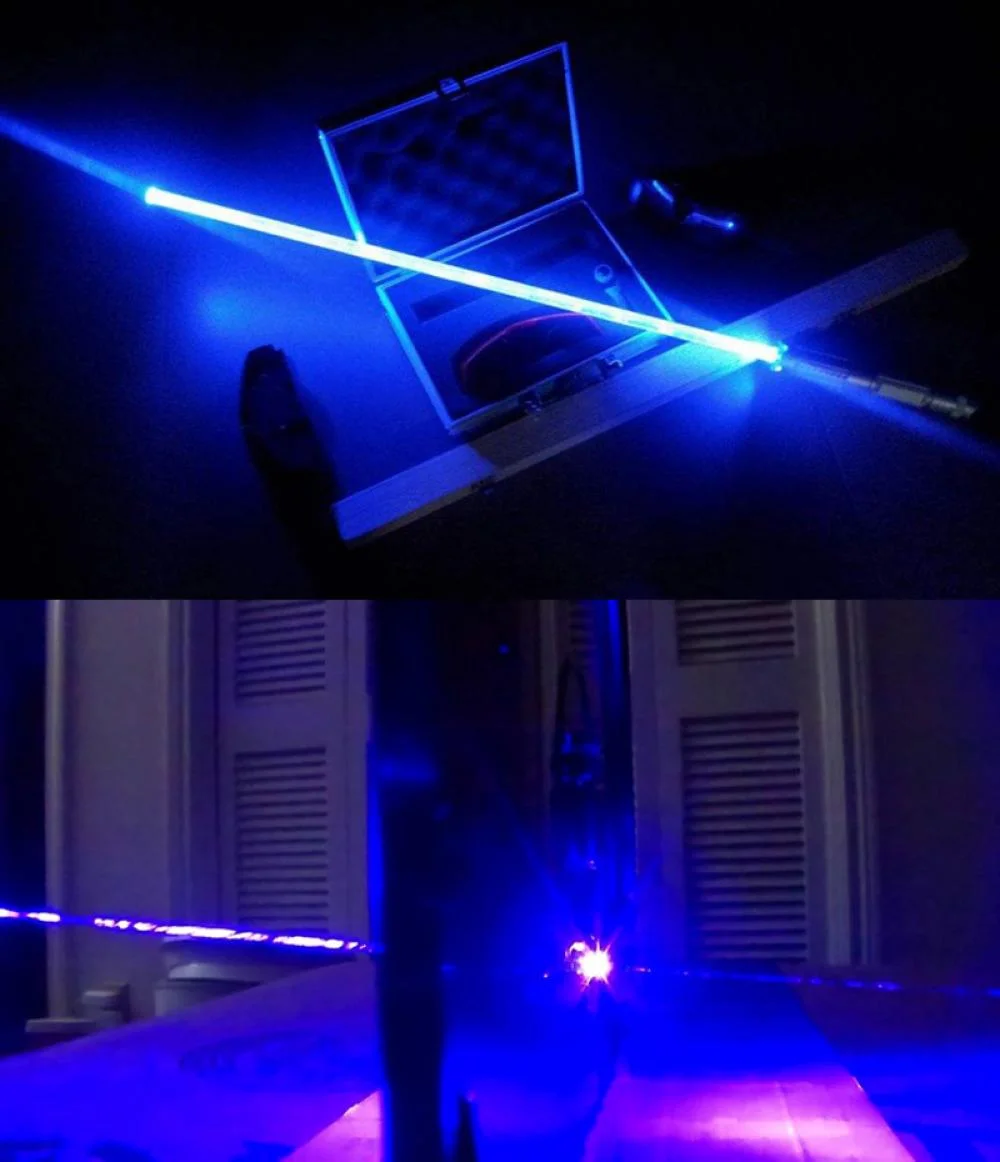 Extremely Powerful Blue Laser Pointer