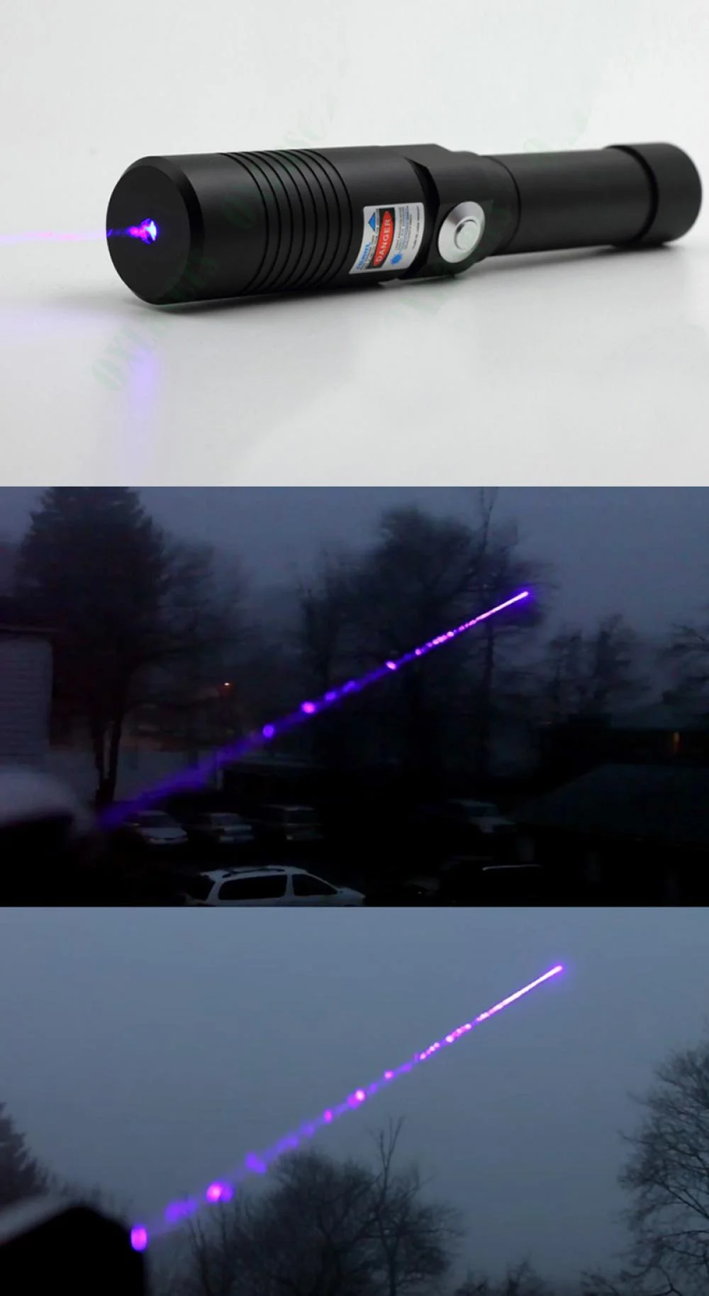 Ultra-Powerful 405nm Laser Pointer