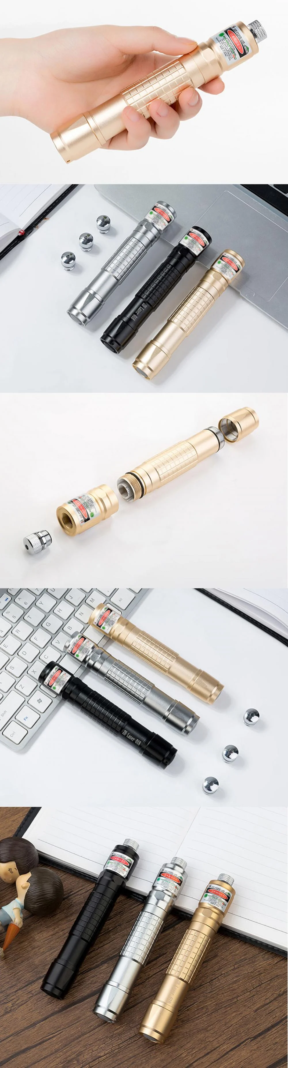 Violet Laser Pointer with Caps