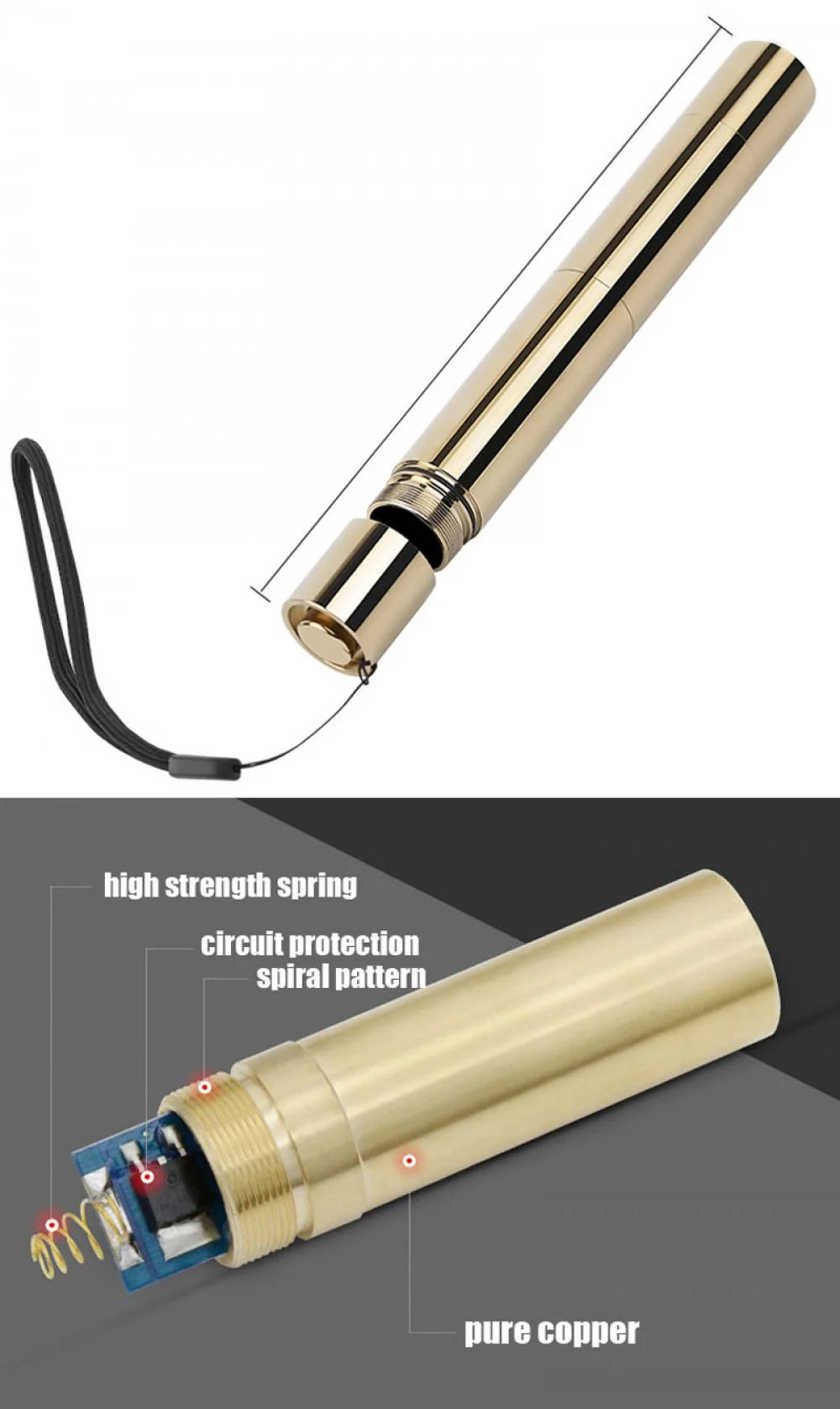 Powerful Copper Laser Pointer