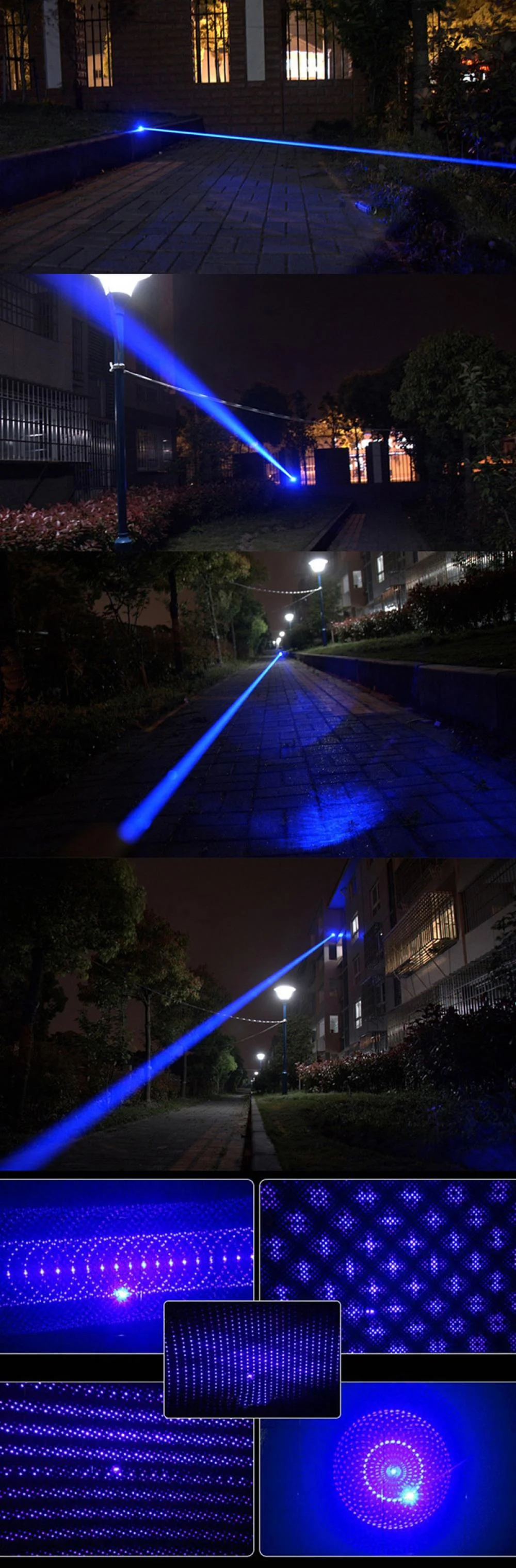 Powerful Blue Laser Pointer 450nm