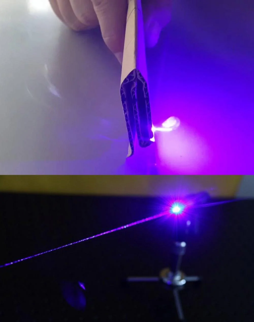 Violet Laser Pointer That Burns