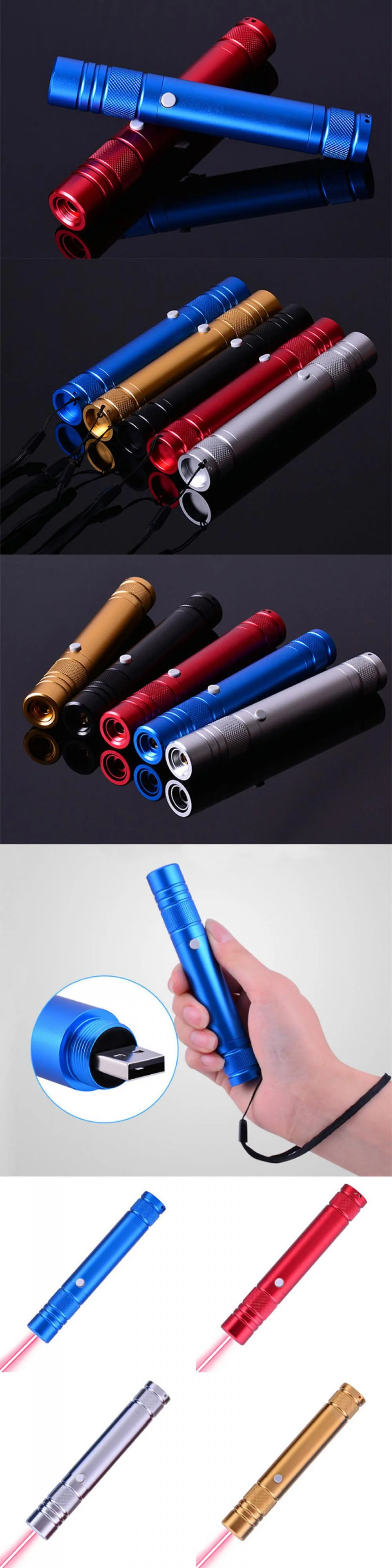 Rechargeable Red Laser Pointer