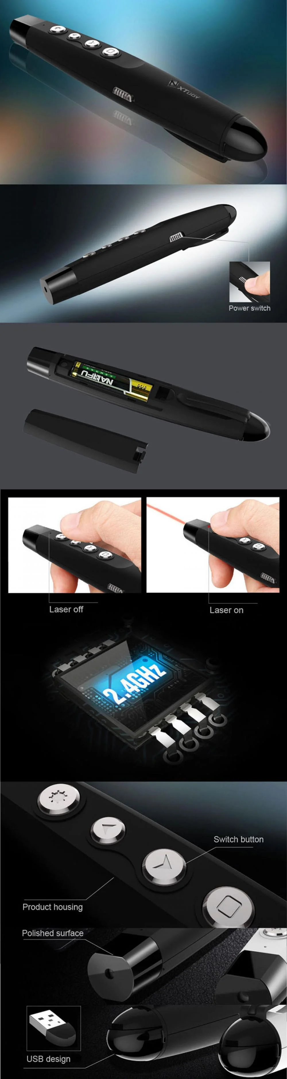 Red Laser for Presentation