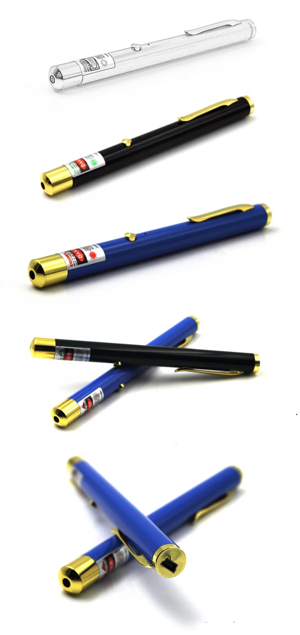 USB Red Laser Pointer 200mW