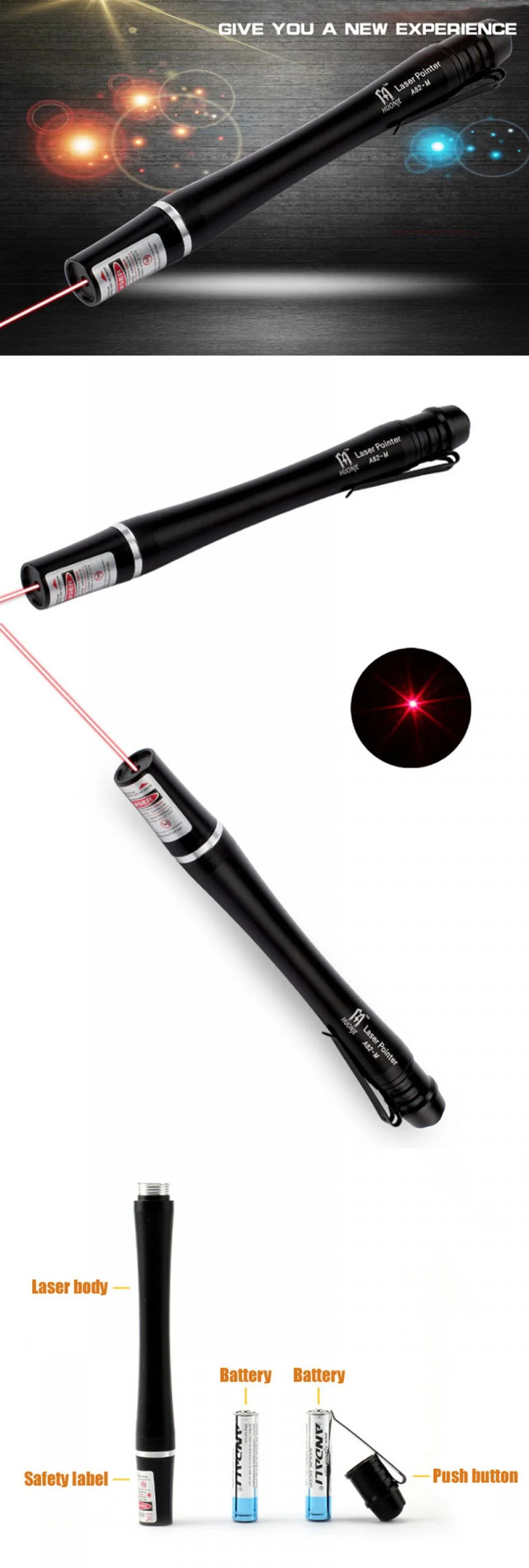 Red Laser Pointer Pen
