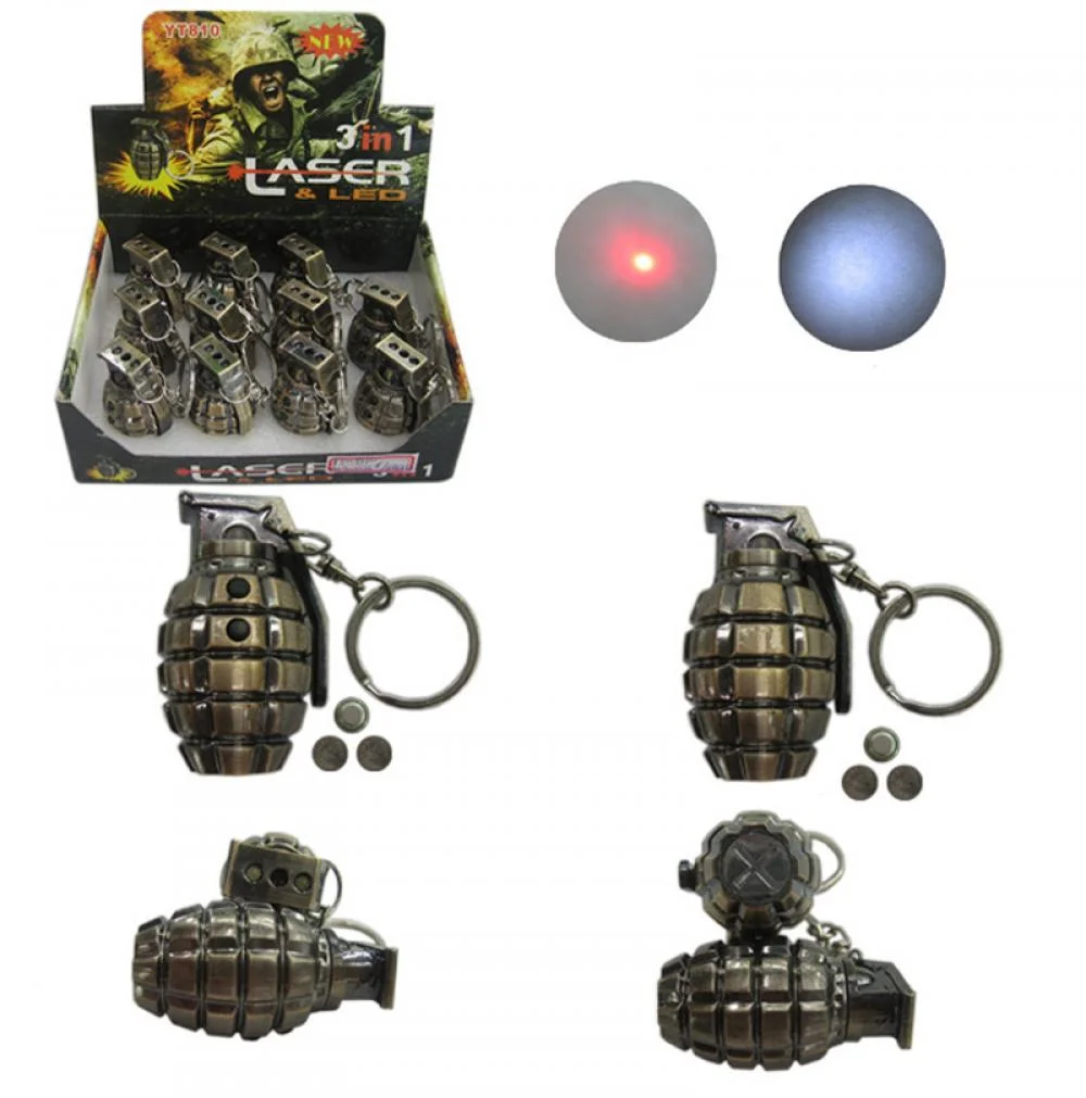 Laser Flashlight with LED