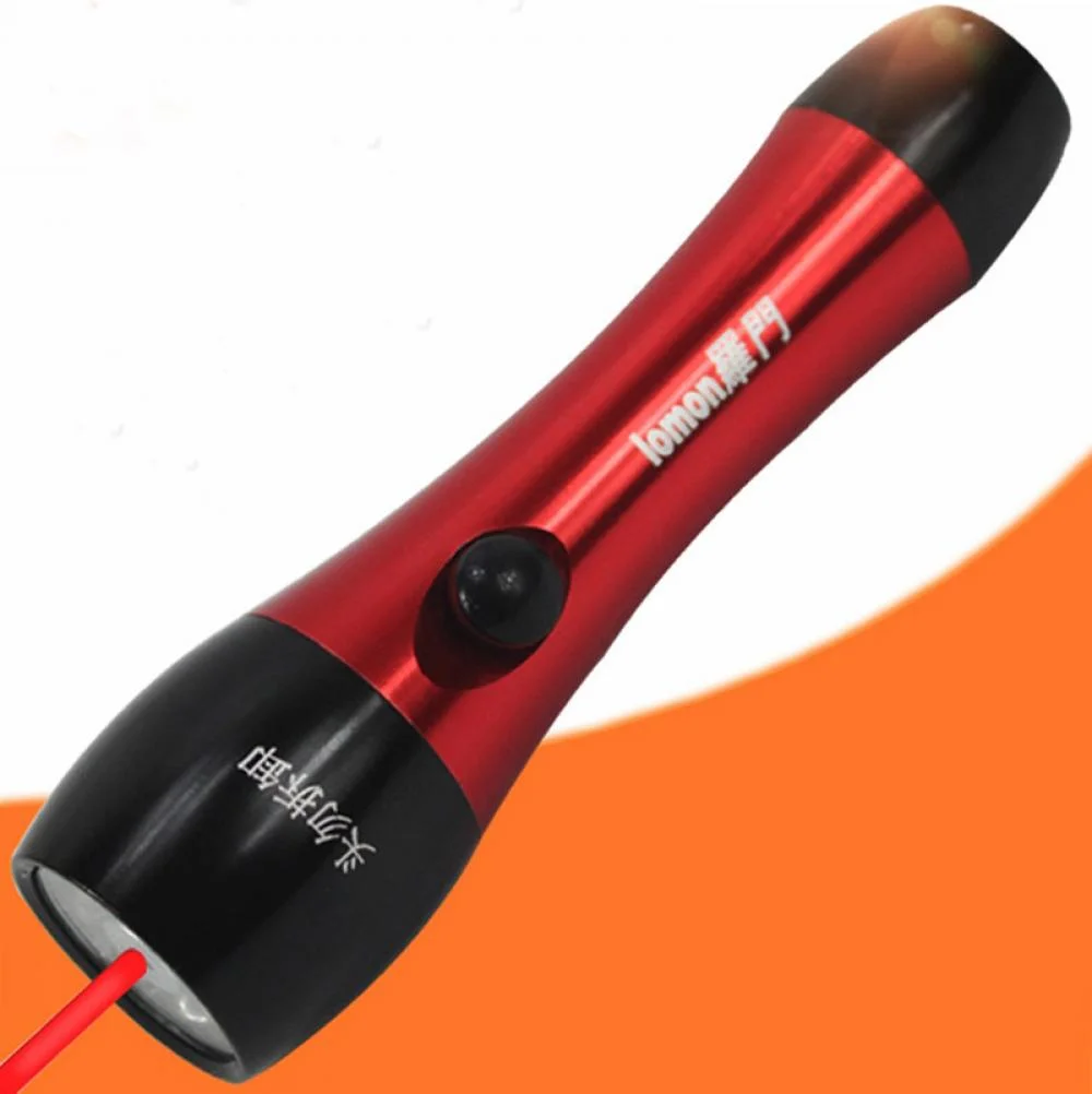 Small Flashlight with Red Laser
