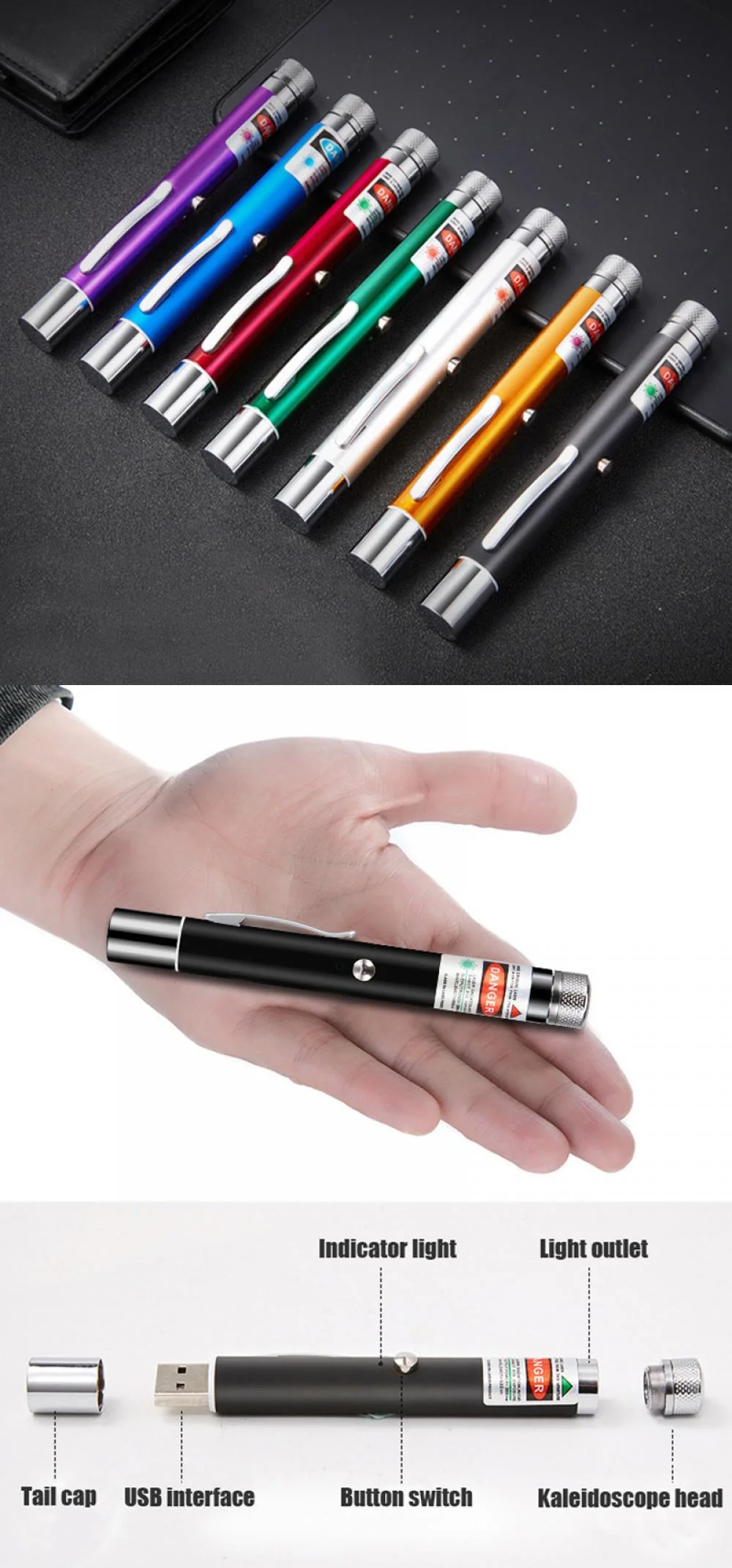 Red Laser Pointer USB