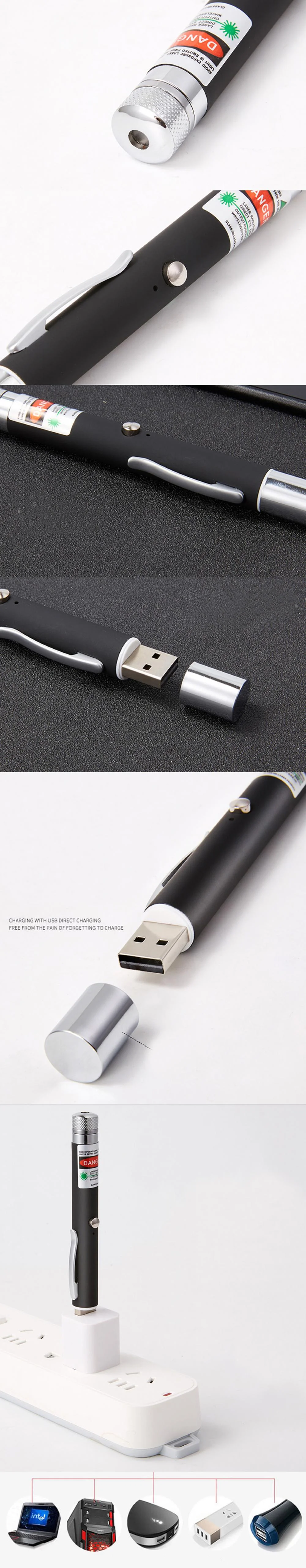 Laser Pointer 100mW USB