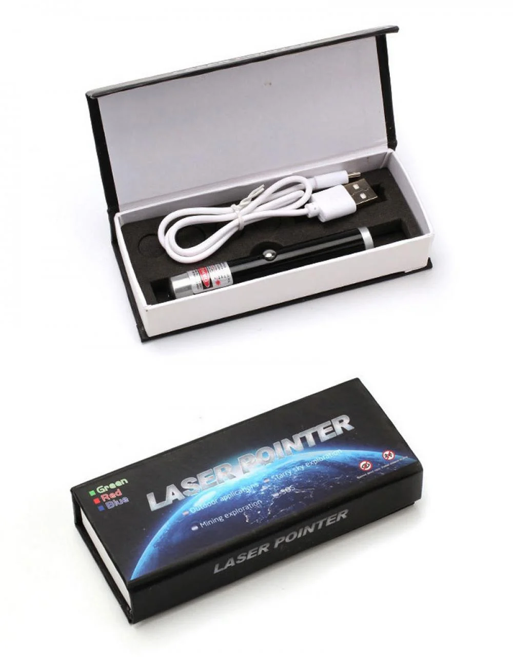 USB Red Laser Pen 200mW