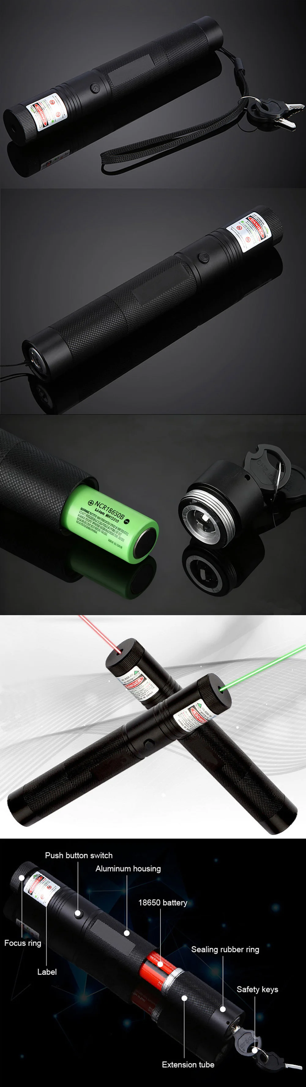 200mW Red Laser Pointer