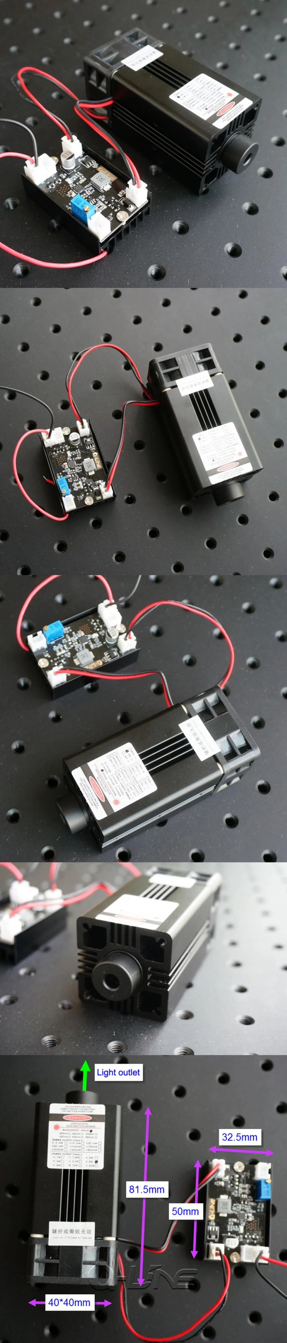 Most Powerful Blue Laser Module