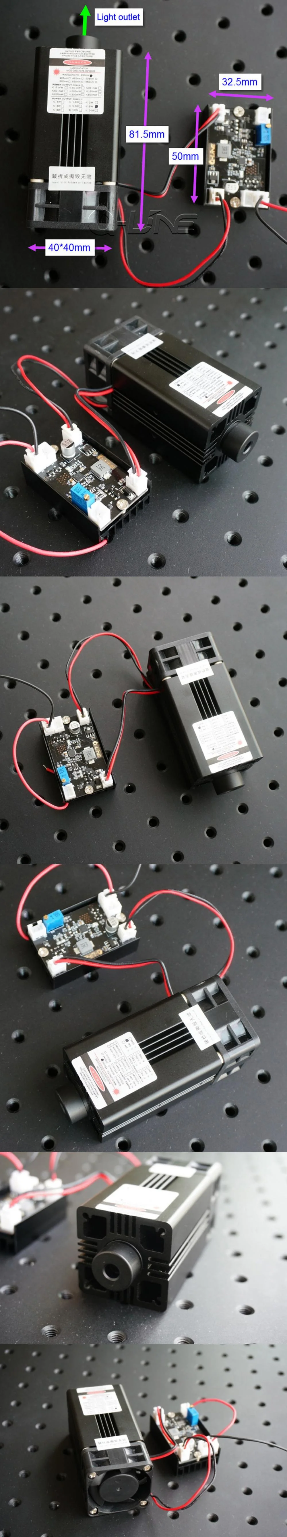 520nm Green Laser Module 2000mW
