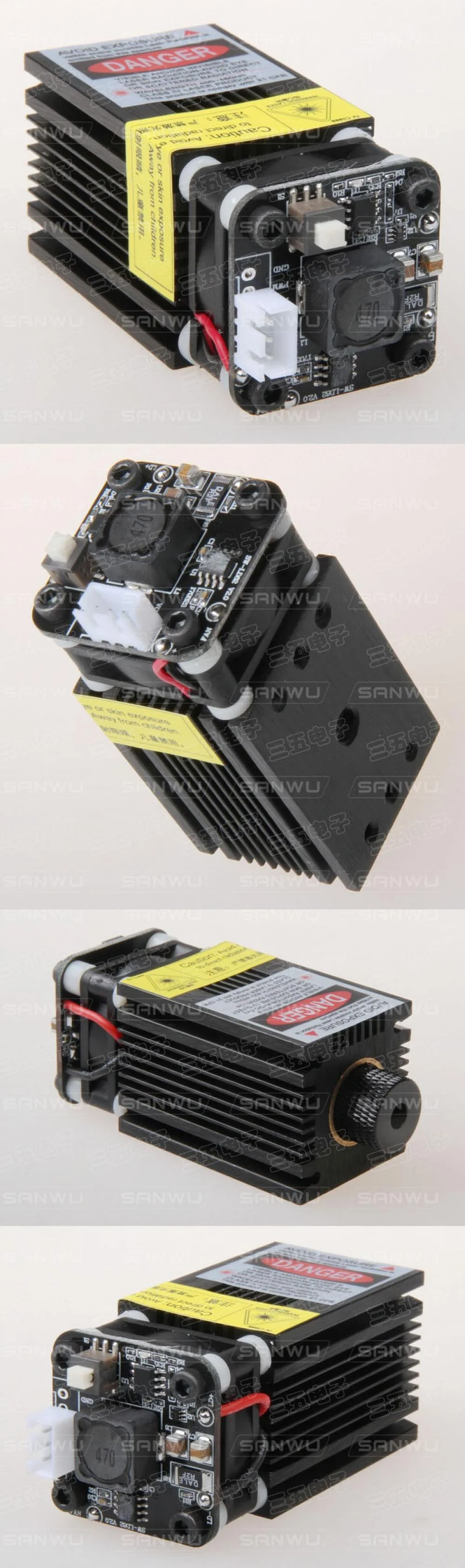Blue Laser Module 445nm 4W