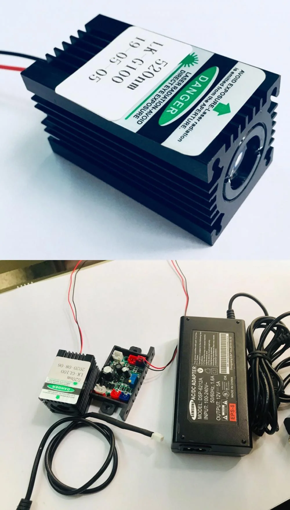 Cheap 1W Green Laser Module