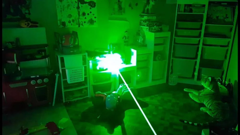 Powerful 1W Green Laser Module