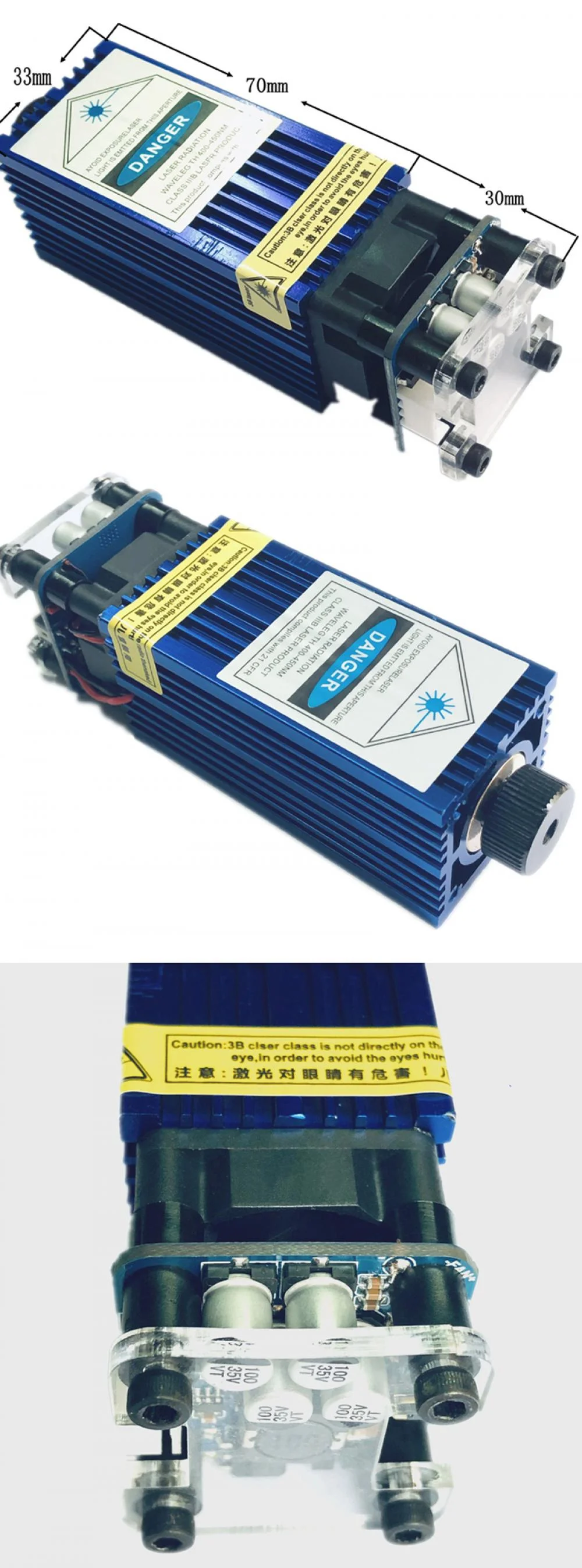 Blue Laser Module 445nm