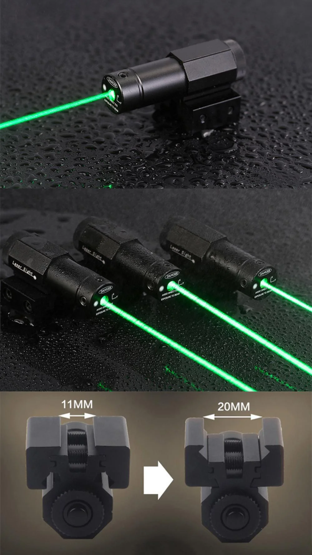 Green Dot Laser Sight for Gun