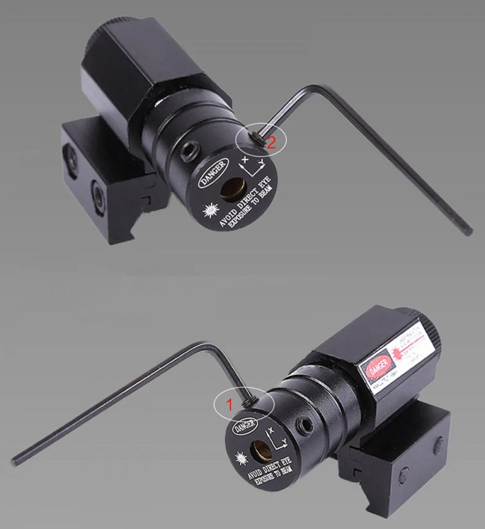 Adjustable 11mm-20mm Laser Sight