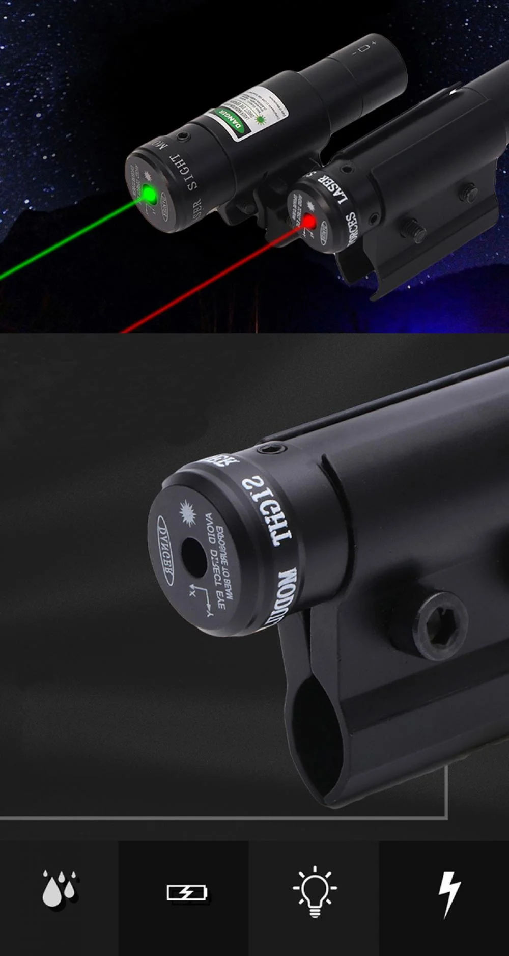 Laser Sight for Gun