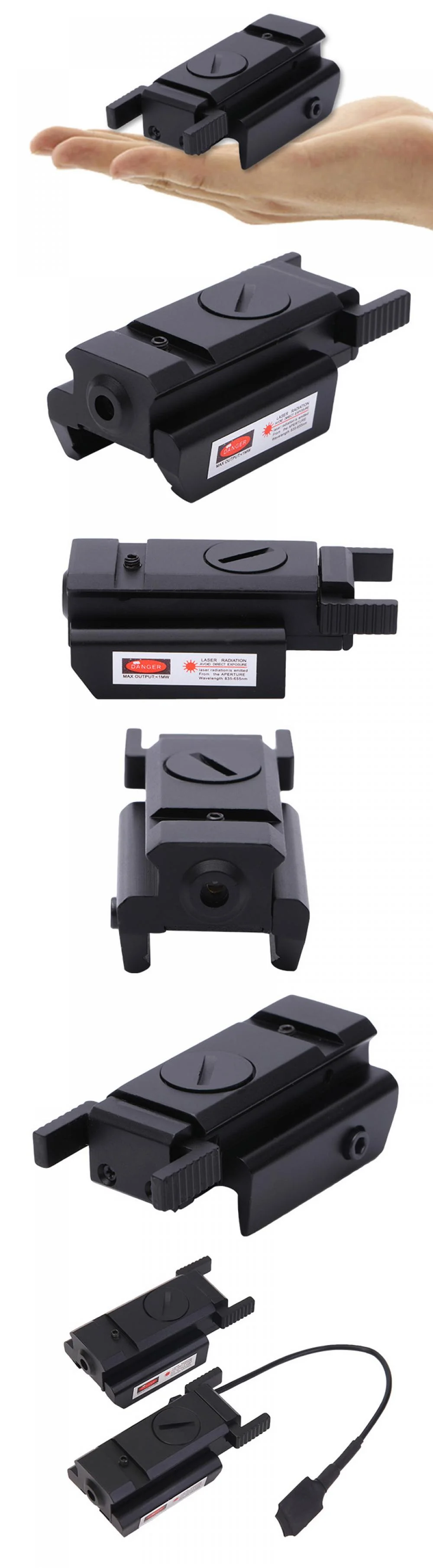 Adjustable Laser Sight for Pistol