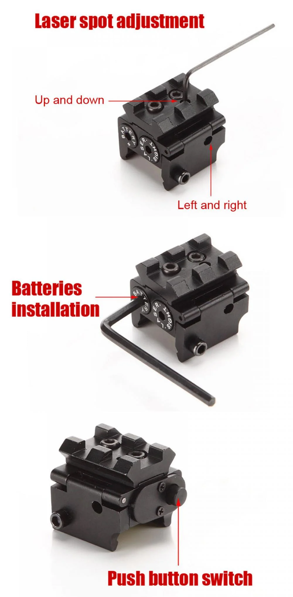 Red Laser Sight 20mm