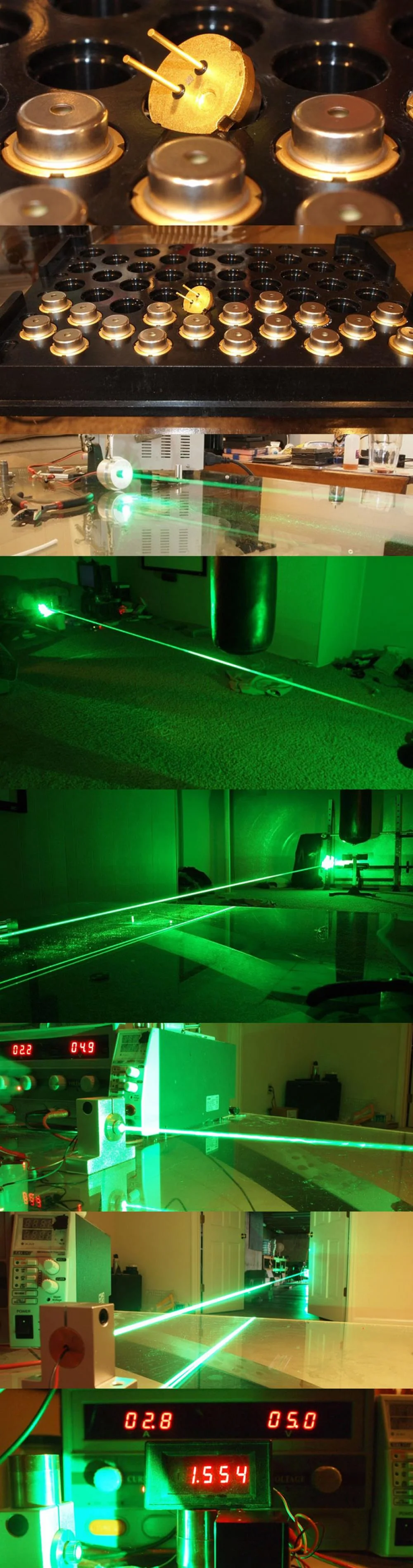 1W Green Laser Diode