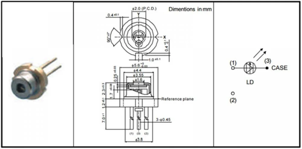 658nm Red Laser Diode