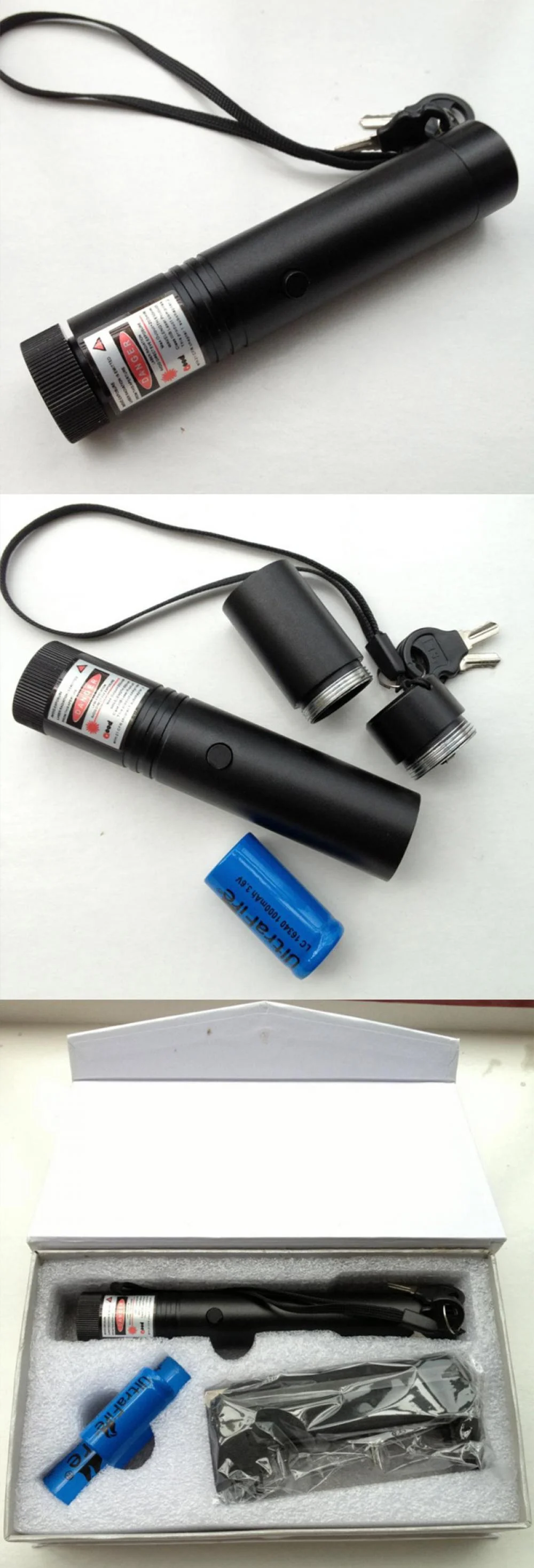 Focusable Infrared Laser Pointer