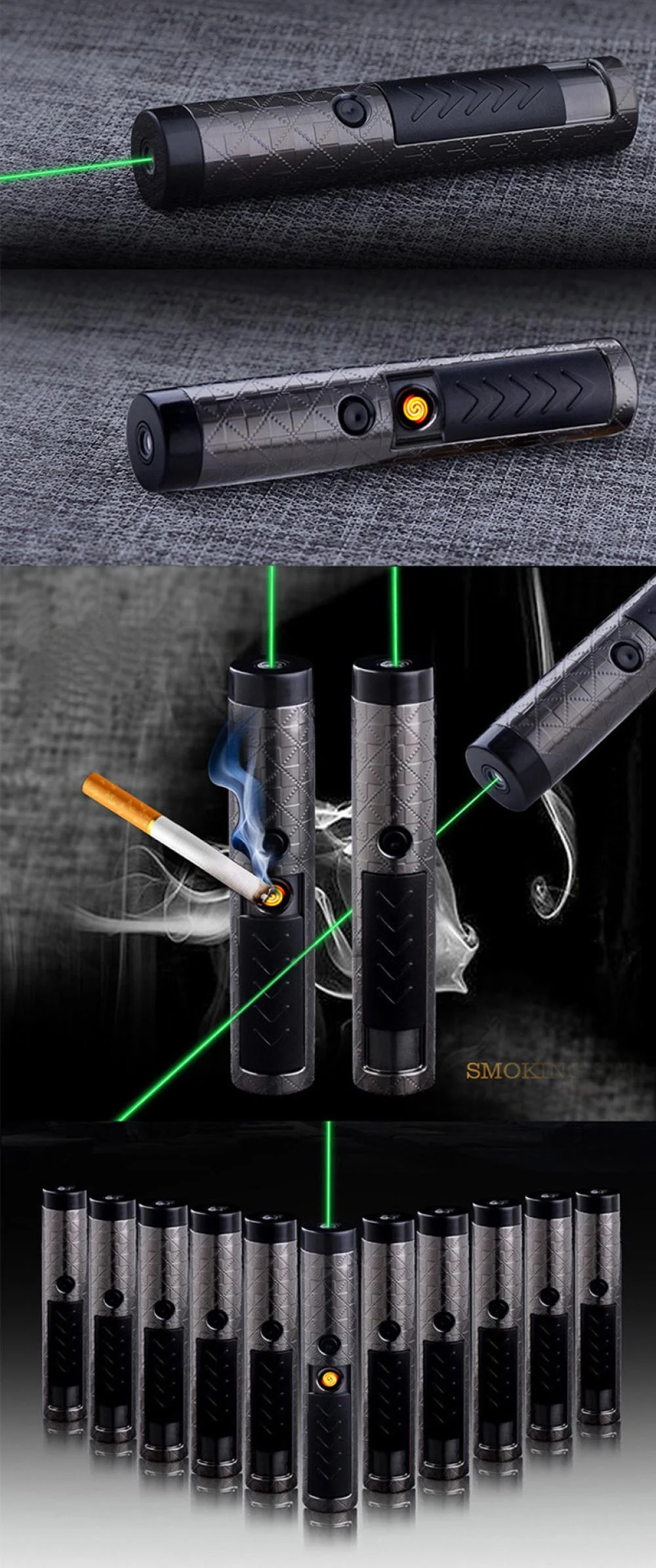 Cheap USB Lighter with Laser