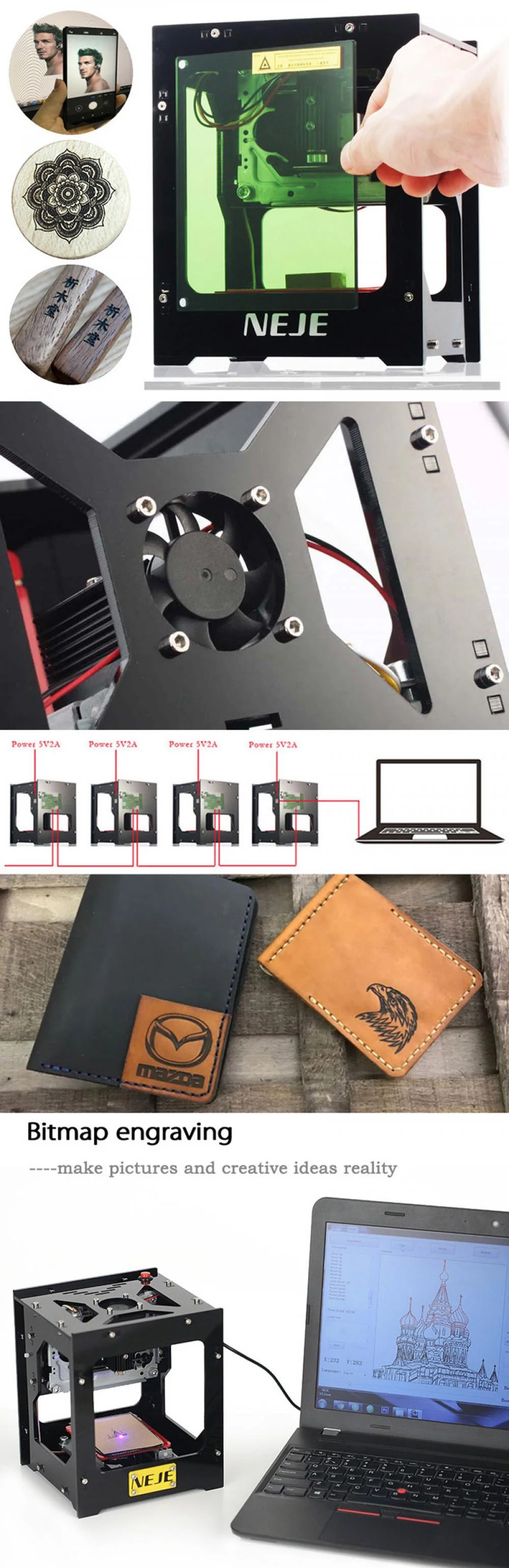 USB Laser Engraving Machine