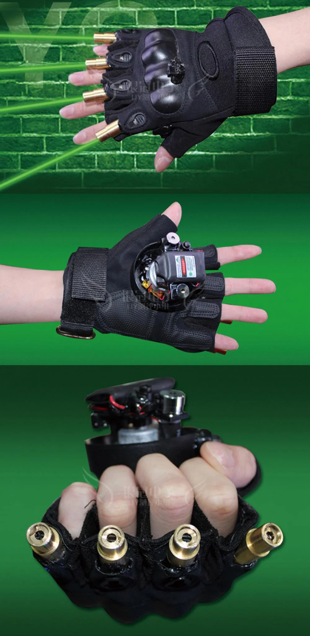 Green / Red Laser Glove