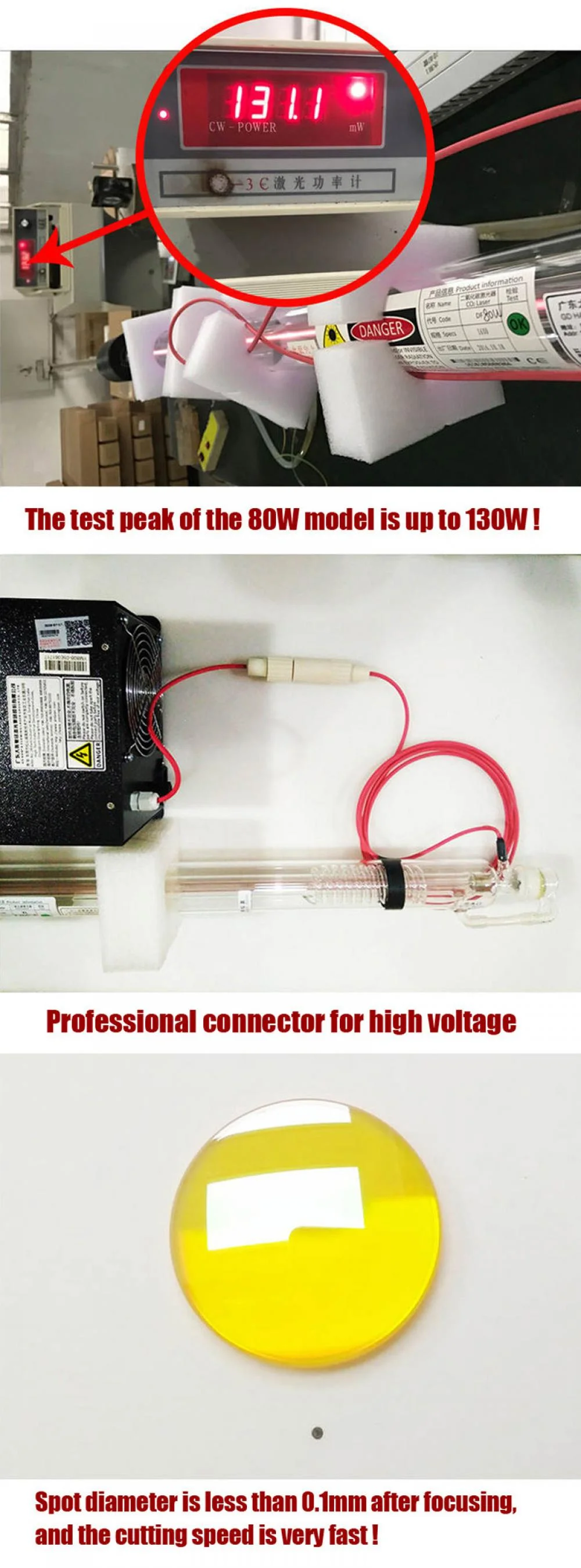 CO2 Laser Tube for Cutting