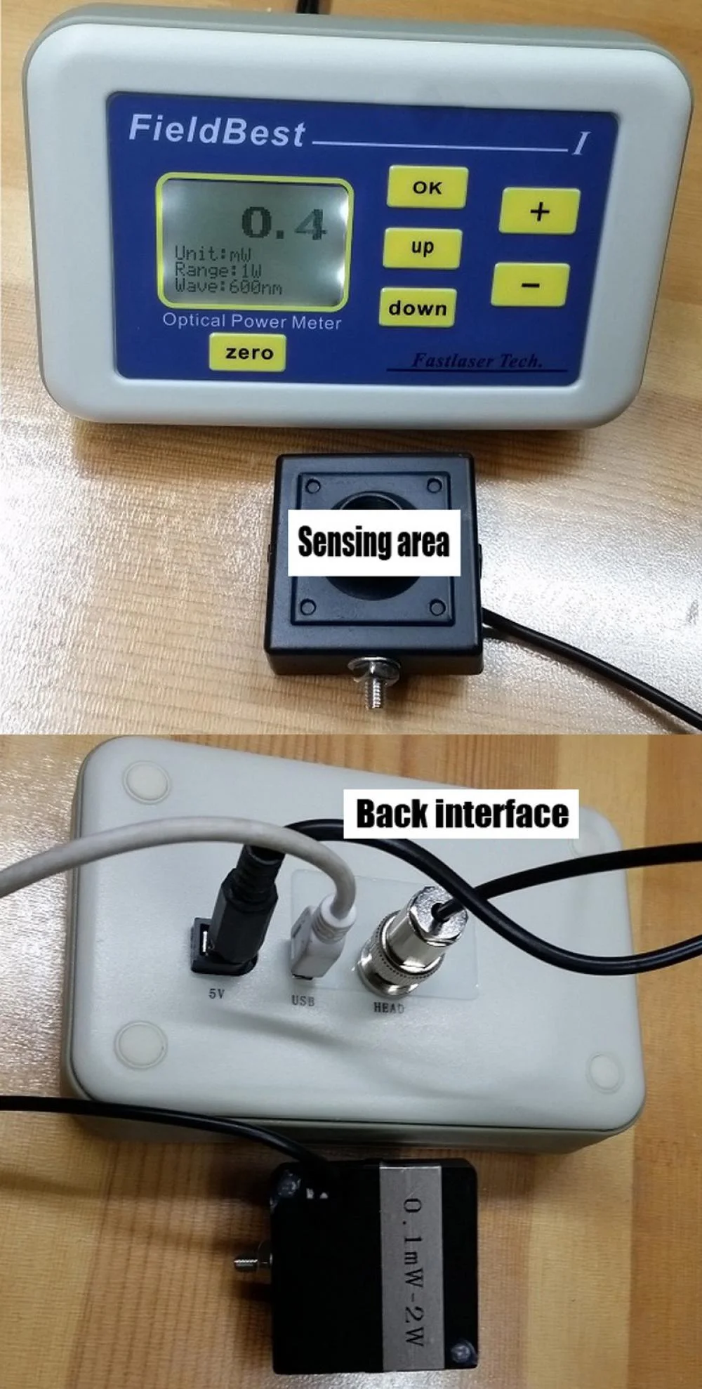 High Precision Laser Power Meter