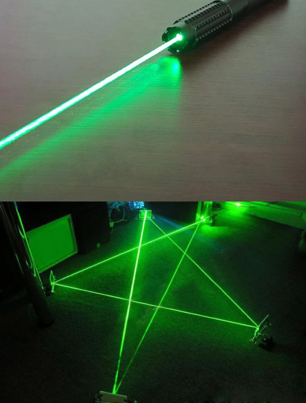 Green Light High Power Laser Pointer