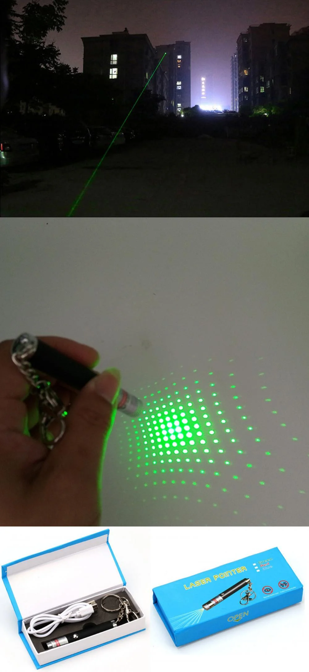 Green Laser Pen 80mW