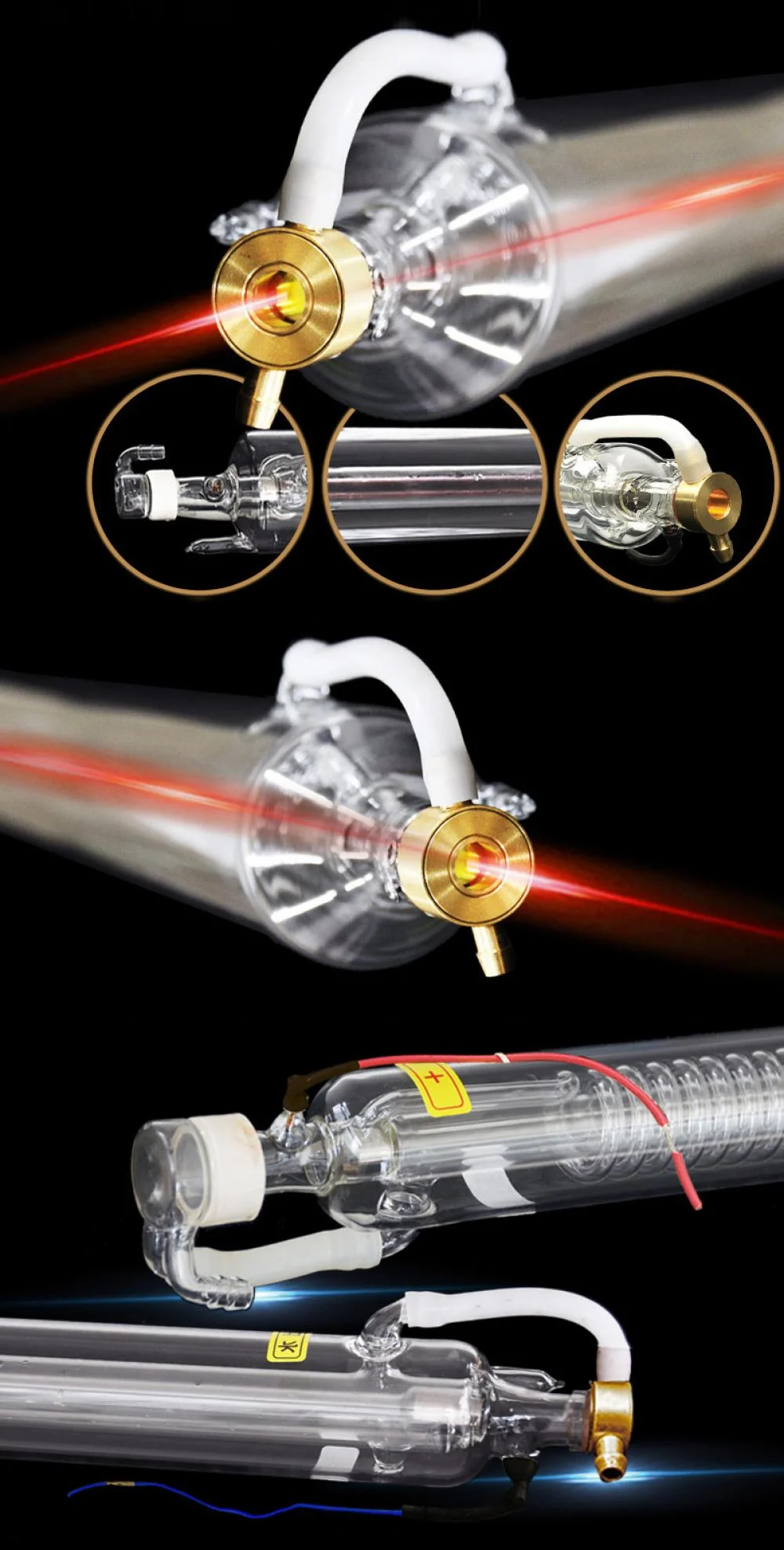 High Power CO2 Laser Tube