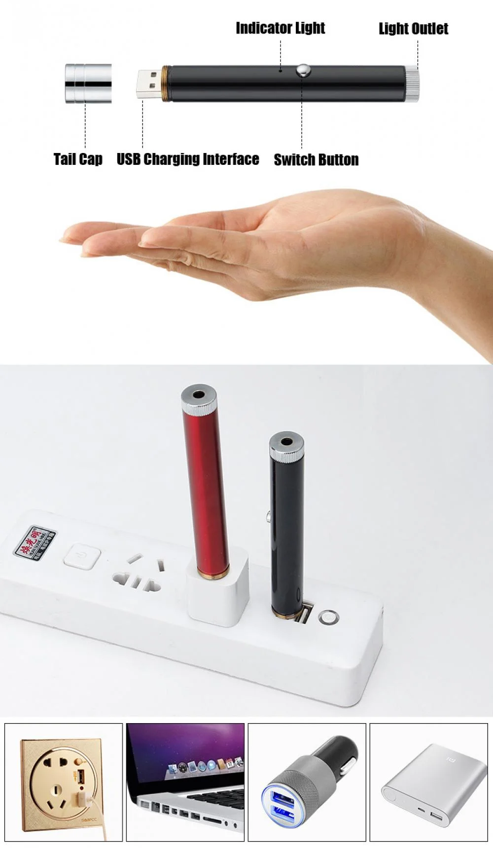 USB Green Laser Pen