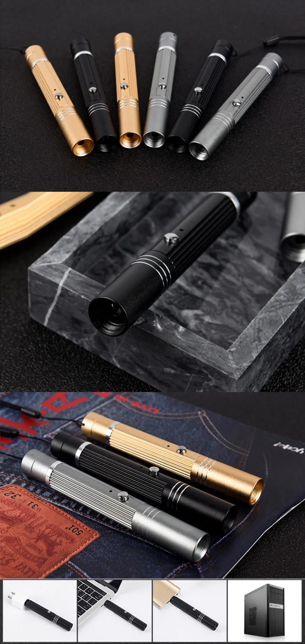 High Power USB Laser Pointer